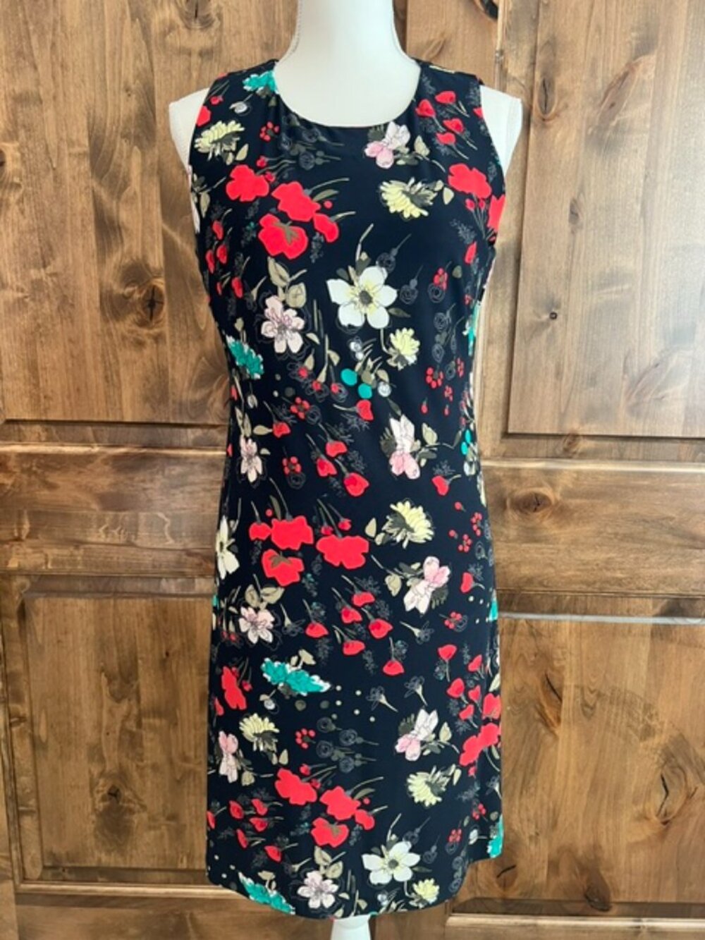 Sleeveless Tommy Hilfiger Navy Floral Dress